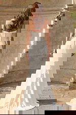 mermaid dress with back button JB45671