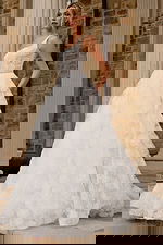 lace a line wedding dress JB45834