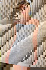 strapless fitted dress JB50283