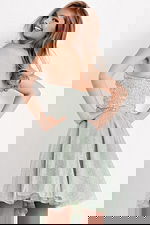 strapless fit and flare dress K59903