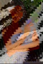 Strapless Floral Lace A Line Gown K42175 - Image 5