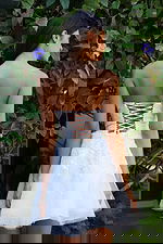 Strapless Lace Corset Fit And Flare Mini Dress K44212 - Image 2