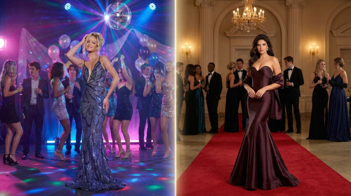 Prom vs Evening Gowns Guide for 2026