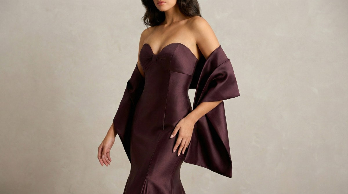 Shape, Fabric, and Detail Evening Gowns