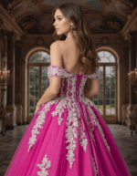 back of off the shoulder dress  Q47375