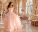 Blush pink Bat Mitzvah celebration entrance